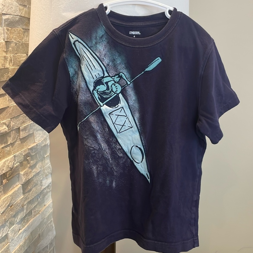 Gymboree Canoe tshirt